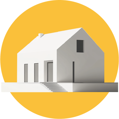 Illustration d'une maison moderne