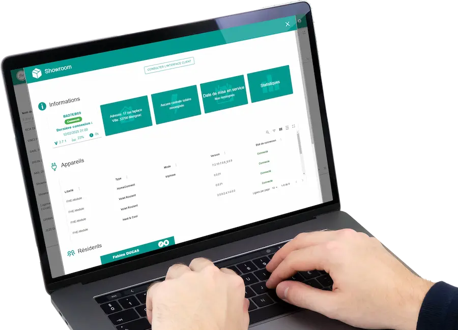 Application FHE Manage, contrôlez et optimisez votre parc d'installation