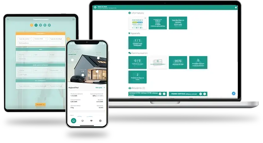Outils FHE : Suivi et pilotage intelligent de l’énergie sur smartphone, tablette et PC